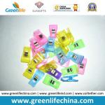 Manufacturer Supply Plastic Paper Holder Clips in Transparent Colors