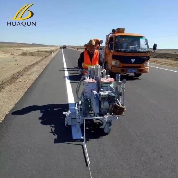 Two Component Cold Road Marking Paint Blue Green Red Yellow Road Marking Spray