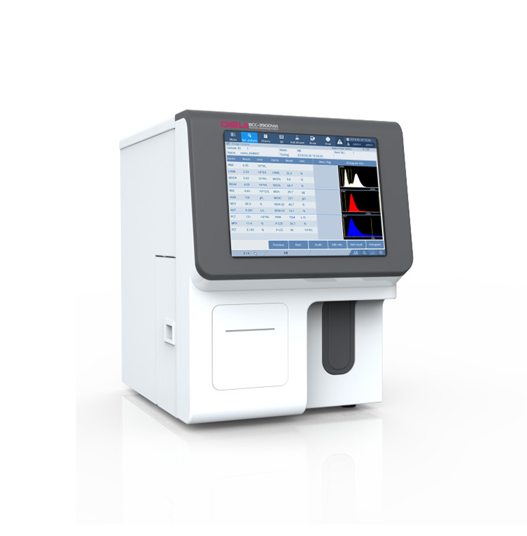 Top quality GHBCC-3900vet Medical clinical lab device fully automated hematology analyzer for animal