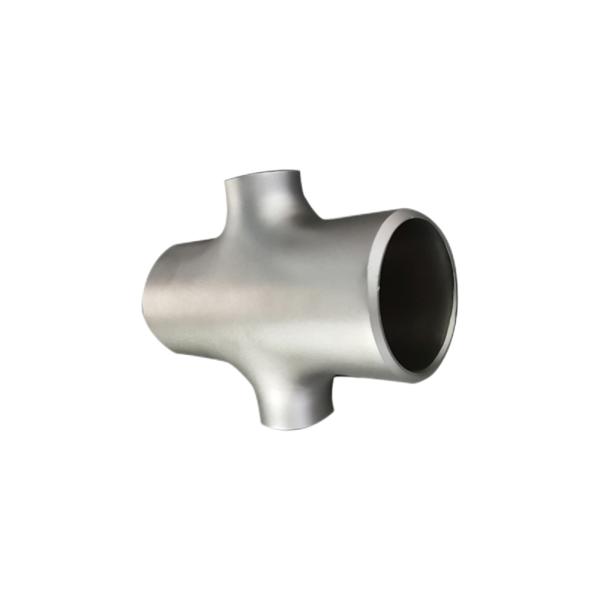 China OEM Titanium Welding Pipe Fitting Titanium Unequal Cross Pipe Connection factory