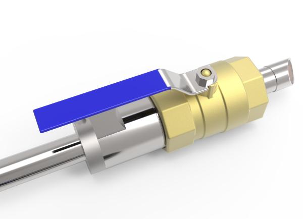 Industrial Carbon Steel Insertion Ultrasonic Flowmeter with 16 Light Tactile