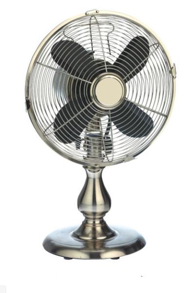 High Speed Oscillating Personal Electric Fan 12 Inch Adjustable Tilt Brush