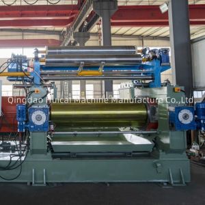 55KW Rubber Sheet Making Machine Mixing Mill XK-550 for Condition Production