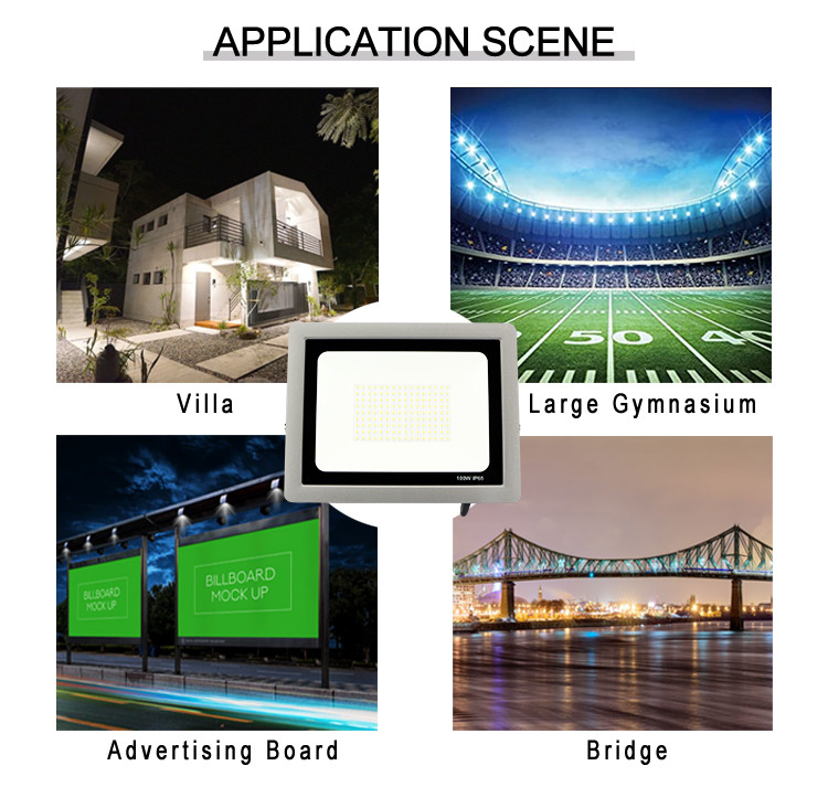 KCD Stadium Smart Large Portable Ip65 Led Flood Light 50w