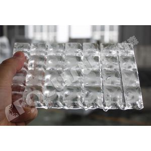 Copeland Compressor accuracy Focusun Cube Ice Machine with 100KG Ice Storage