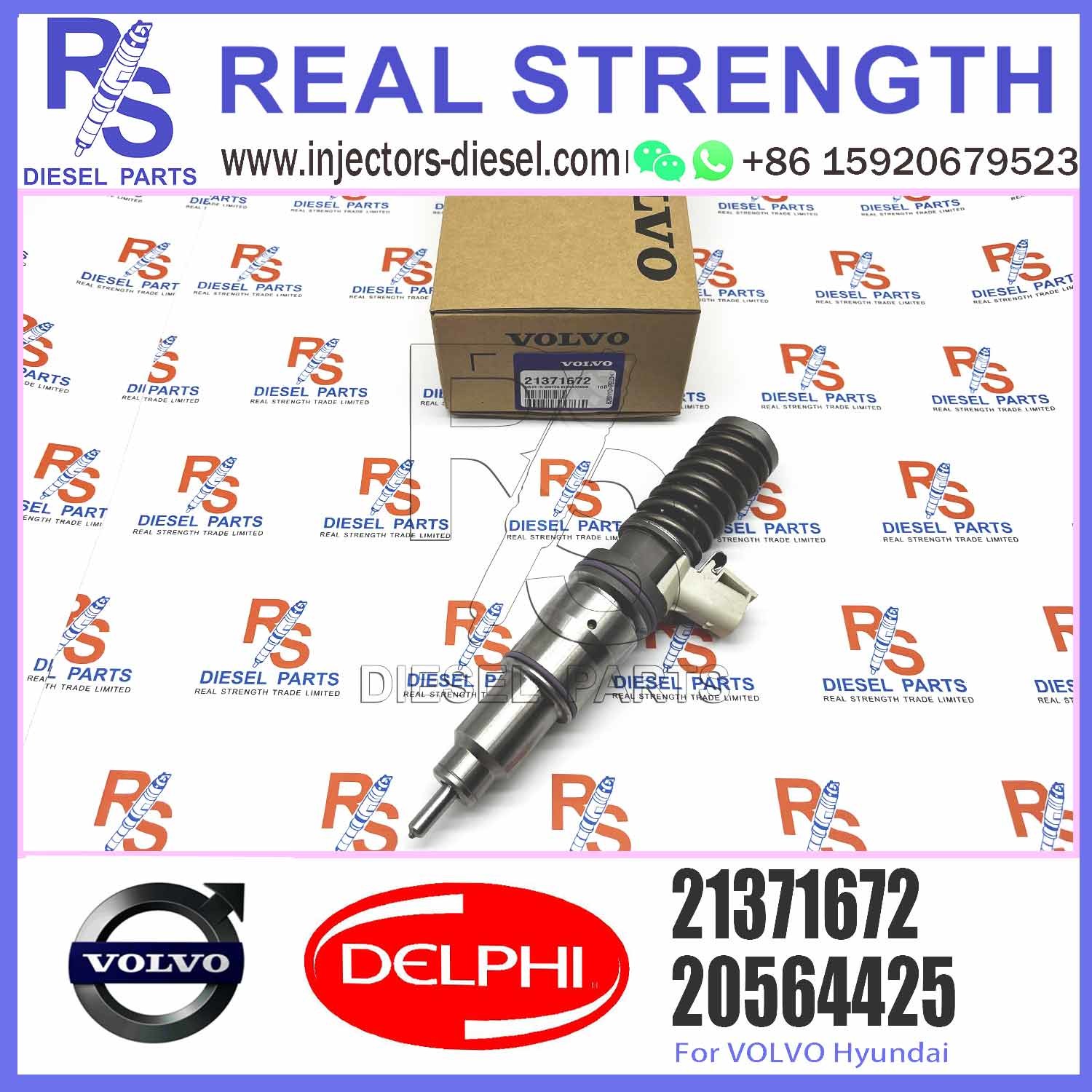Diesel fuel injector BEBE4D24001 21340611 21371672 85003263 RVI 7421340611 for V-O-L-V MD13