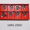 Buy cheap 16IR1.25ISO Stainless Steel Cast Iron CNC Machine Tools Inserts from wholesalers