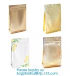 Square Bottom Pouches Zipper Foil Flat Bottom,Food, Dry Fruit, Snack, Nuts,