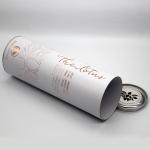 Round UV Printing C1S Board Single Wine Bottle Shipping Box