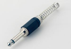 China Professional Audio 6.35mm Jack Plug Mono&amp;1/4&quot;PHONE JACK Cable Connector DC3038A factory