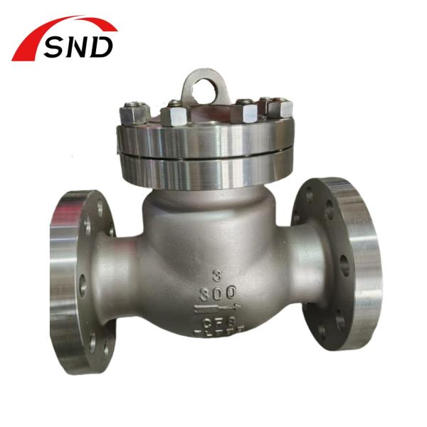 China Flange Stainless Steel DN150 Check Valve  OEM 2500LB Pressure factory
