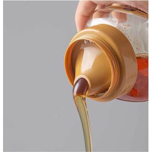 500g 700g Honey Plastic Beverage Bottles Reusable Plastic Jars Squeezable