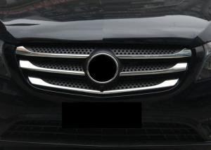 China Benz Vito 2016 2017 Auto Body Trim Parts , Front Grille Chrome Garnish factory
