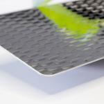 1219mm ecorative Water Wave Effect Stamped Steel Sheet Hammered Stainless Steel