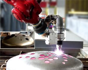 China CNC Cutting System Beveling Head Cutting 6-9 Axis Linkage Machining factory