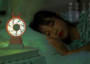 China Quiet Silent USB Powered Portable Fan Brushless Motor Comfortable Handle Posture factory