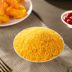 China Yellow Panko Breadcrumbs Dry Bread Crumbs With Coarse Crumbs on sale