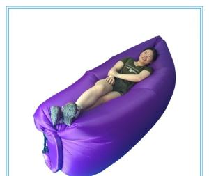 China inflatable sofa for lamzac hangout fast inflatable sofa air bed factory