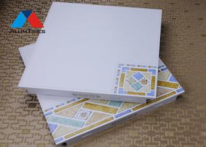 China 300*300 Living Room Metal Ceiling Panel / Bathroom Aluminum Ceiling factory