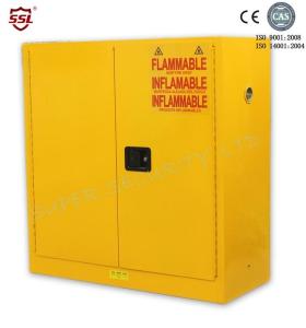 China 1.2mm Cold Rolled Steel Hazardous Chemical Storage Cabinet / Industrial Steel Cabinets 30 Gallon factory