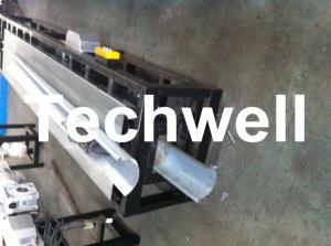 China 0.3mm Portable Seamless Gutter Machine, Half Round Gutter Machine For Rainwater factory