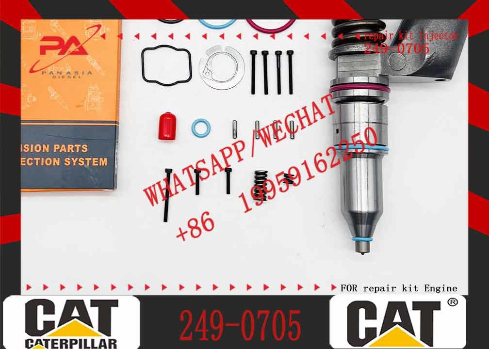C13 249-0705 2490705 Injector Universal Fuel For Caterpillar Excavator 349 352 355 980 982 Mechanical Parts