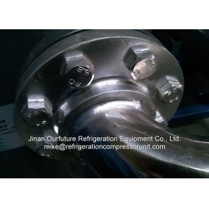 Beef refrigeration R404a brand screw type parallel compressor racks