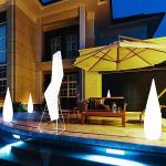 luxurious plastic standing led floor lamps for hall