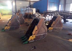 China 800mm Widthskid Steer Rock Bucket , Excavator Tilt Bucket Multi Function Customized factory