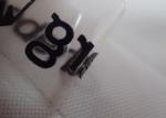 Screen Print High Density Flexible Heat Transfer Labels With Custom Name Logo