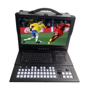 China Digital Live Streaming Church Equipment HD Broadcast Station Professional Video Switcher factory