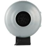 White 4 Inch 5 Inch 6 Inch Booster Fan For Hydroponic Inline Duct Ventilation