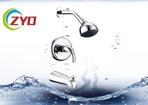 China Hotel Shower Head Systems , Wall Mounded Hand Shower Set 304 SS Material factory