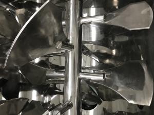 China Milk Powder Paddle Mixer Machine Rotate Reversely Zero Leakage factory