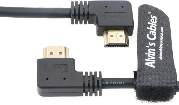 Alvin's Cables Z Cam E2 L Shape 4K 60P HDMI Cable Right Angle to Right Angle