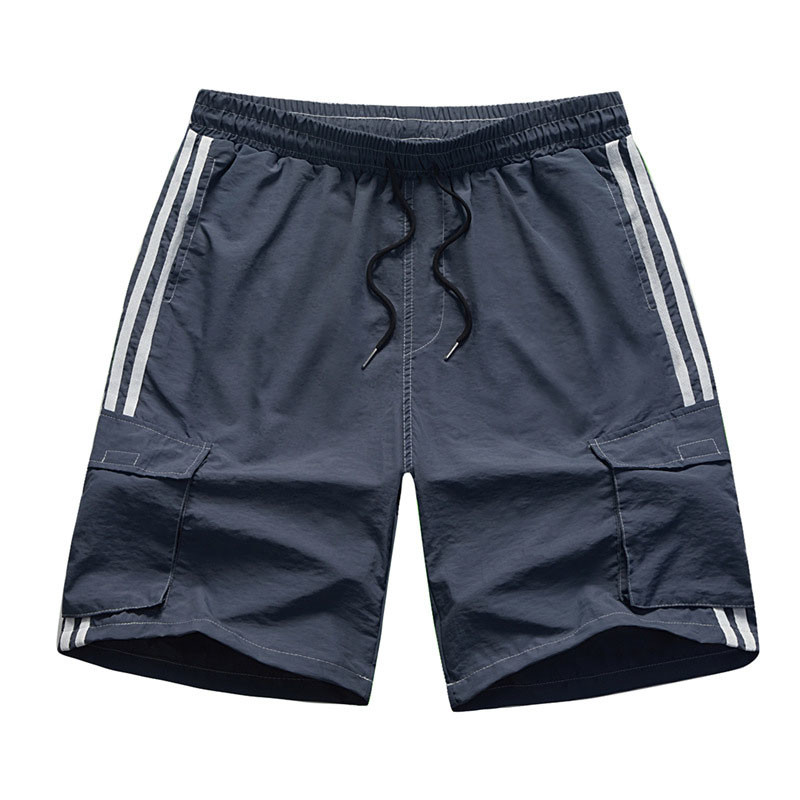 Orange Five Quarter Beach Surf Shorts Casual Loose Beach Pants