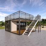 Home Luxury Villa Steel And Wooden Prefab Houses With Updated Designs