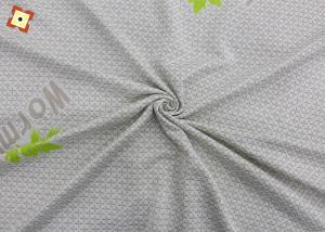 China Ticking Knitted Mattress Fabric 86&quot; Width Gray Colour 500g factory