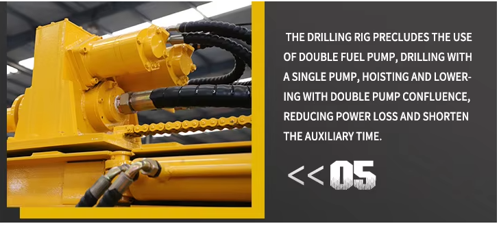 Deep Underground Pneumatic Drilling Rig For Water Well Driling 300 Meters 6