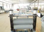 Three Roller Calender Plastic Sheet / Board Extrusion Line Heat & Cold