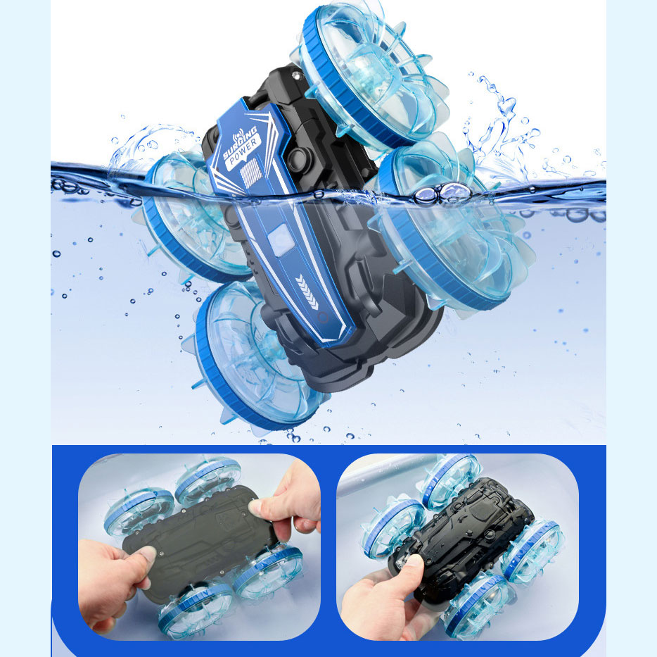 State of Assembly Ready-to-Go RC Vehicle for Boys Waterproof Stunt Gesture Sensing
