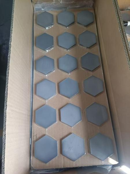 Chemical Resistance Square Ballistic Ceramic Plate with Silicon Carbide Boron