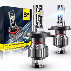 China 10000Lm Mini Headlight Bulbs H11 Fan 36W Hb3 Auto E2 H7 H4 Led Headlights factory