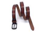 Vintage Casual Jeans 23mm Women's Genuine Leather Belt