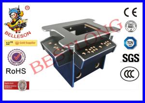 China Black Diy Arcade Game Machine , 3 Side Coin Operated Arcade Machines factory
