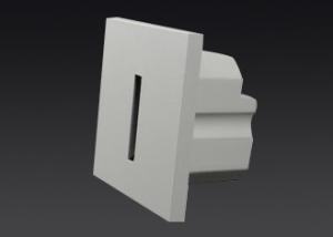 China Megnet Interchangeable face IP65 CE RoHs 3W Recessed Outdoor LED Step Lights Aluminum Alloy 3000K factory