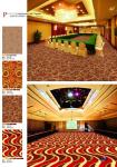 3d colorful flat wave printed nylon classroom carpet