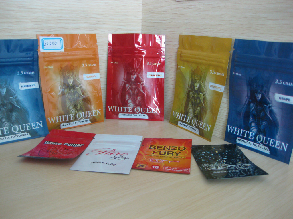 Aluminum Foil k Herbal Incense Packaging / Smokeless Tobacco / Chewing Tobacco Bags