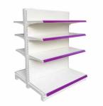 Factory custom metal gondola gourmet shop metal display rack