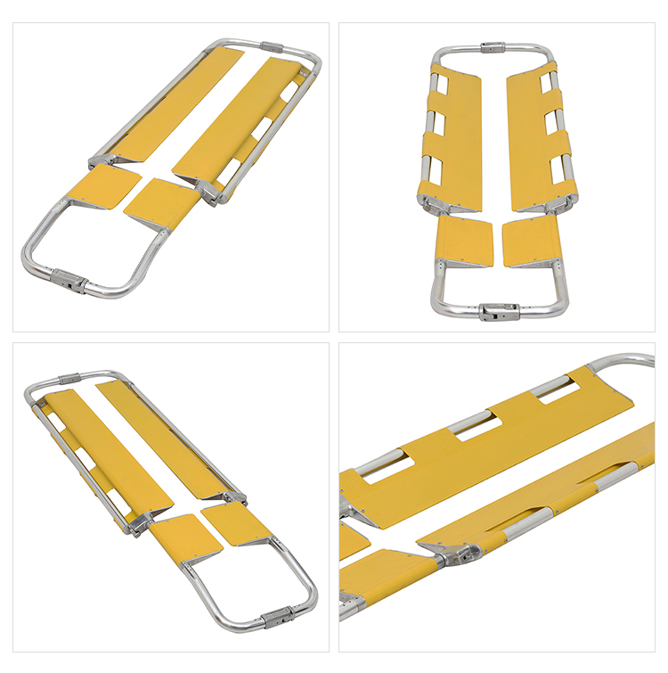 Customized Logo Metal Scoop Stretcher from Manual Power Source